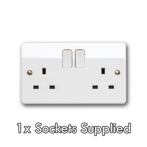 Replace Double Socket (3 max, per service)