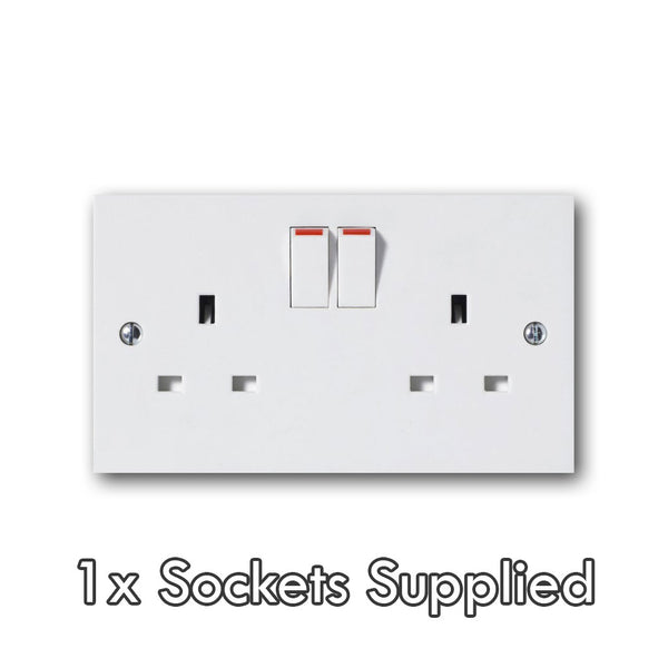 Replace Double Socket (3 max, per service)