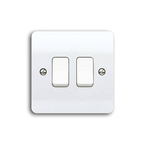 Replace 2 Gang Light Switch (2 max, per service)