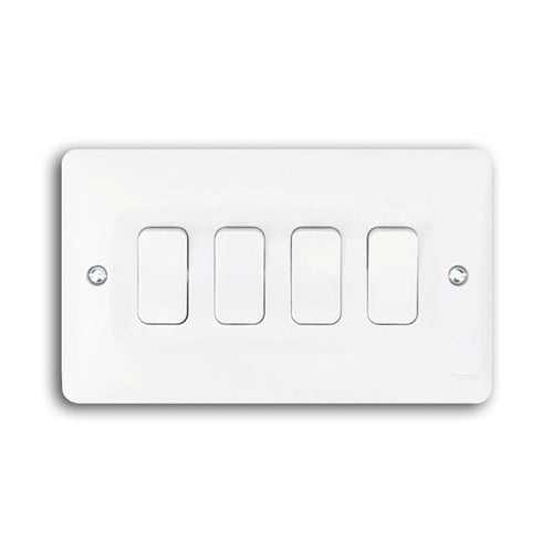 Replace 4 Gang Light Switch (2 max, per service)