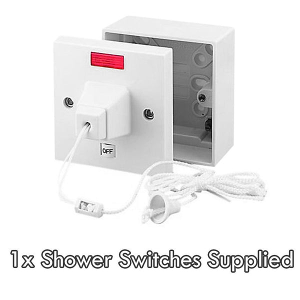 Replace Shower Pull Switch - (1 max, per service)